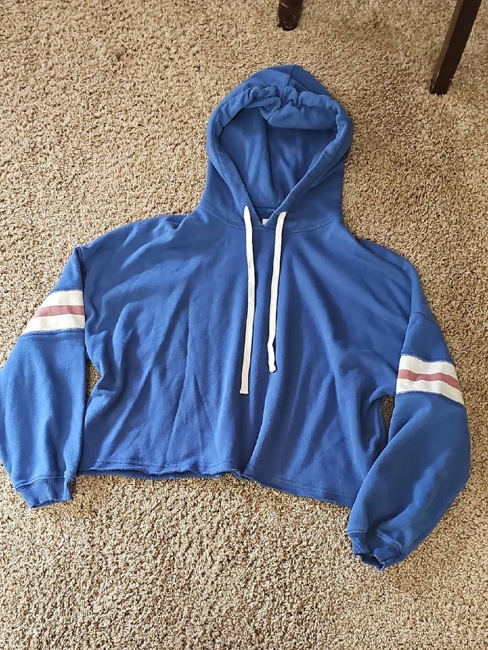 American Eagle Navy Blue Pullover Hoodie